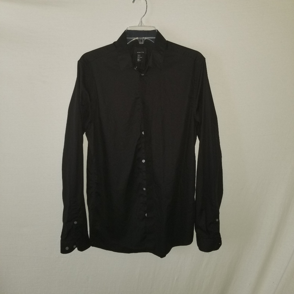 H&M button down long sleeve dress shirt